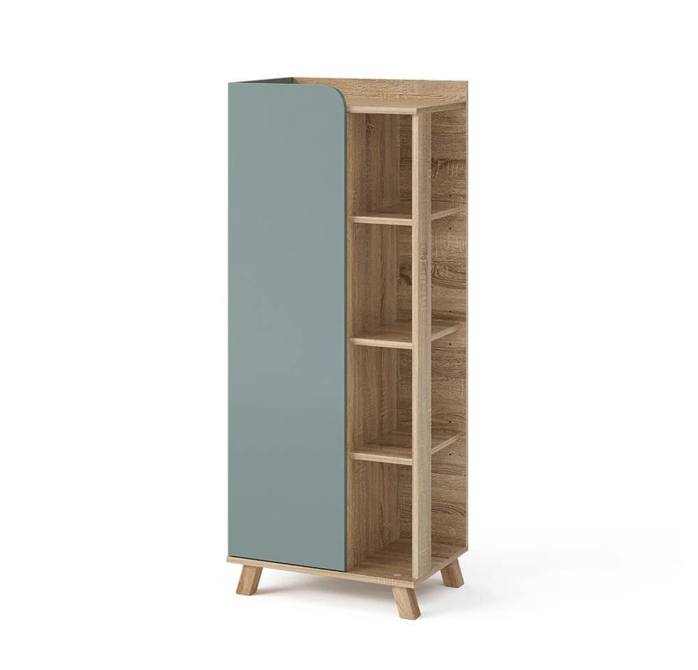 Vicco Midischrank Karen Blau-Grau Moderner Badschrank - Bild 3