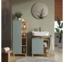 Vicco Midischrank Karen Blau-Grau Moderner Badschrank Bild 5