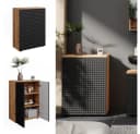 Vicco Midischrank Irma Anthrazit Goldkraft Eiche Bild 2