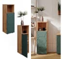 Vicco Midischrank Irma Grün Goldkraft Eiche Badezimmer Bild 2