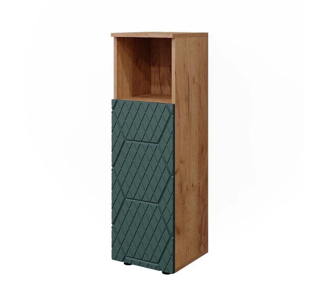 Vicco Midischrank Irma Grün Goldkraft Eiche Badezimmer - Bild 3