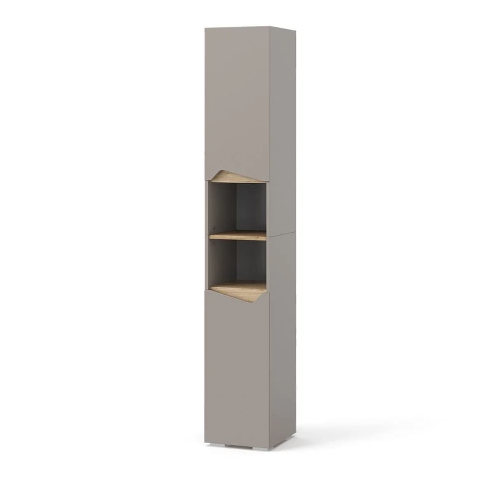 Vicco Hochschrank Marelle Greige Artisan-Eiche Moderner Badschrank - Bild 3