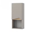 Vicco Hängeschrank Marelle Greige Modern mit Tür und offenem Fach Bild 3