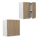 Vicco Hängeschrank R-Line Artisan-Eiche/Weiß 60 cm Bild 5