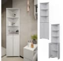Vicco Badschrank Fynn Weiß Eckschrank 2 Türen Modern Bild 2