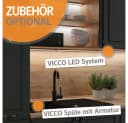 Vicco Küchenzeile R-Line Schwarz Hochglanz Anthrazit 300 cm mit Hochschrank Bild 4