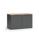Vicco Kommode Wido Anthrazit Sonoma 2 Türen Modern Bild 3