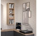 Vicco Bücherregal Wido Anthrazit/Sonoma 4 Ablagen Wandregal Bild 5
