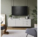 Vicco Lowboard Eliza Weiß Modernes TV-Möbel mit Schubladen Bild 3
