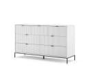 Vicco Kommode Eliza Weiß 7 Schubladen Elegantes Sideboard Bild 2