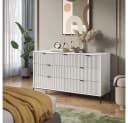 Vicco Kommode Eliza Weiß 7 Schubladen Elegantes Sideboard Bild 3