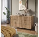 Vicco Sideboard Eliza Viking Oak mit 7 Schubladen Bild 3