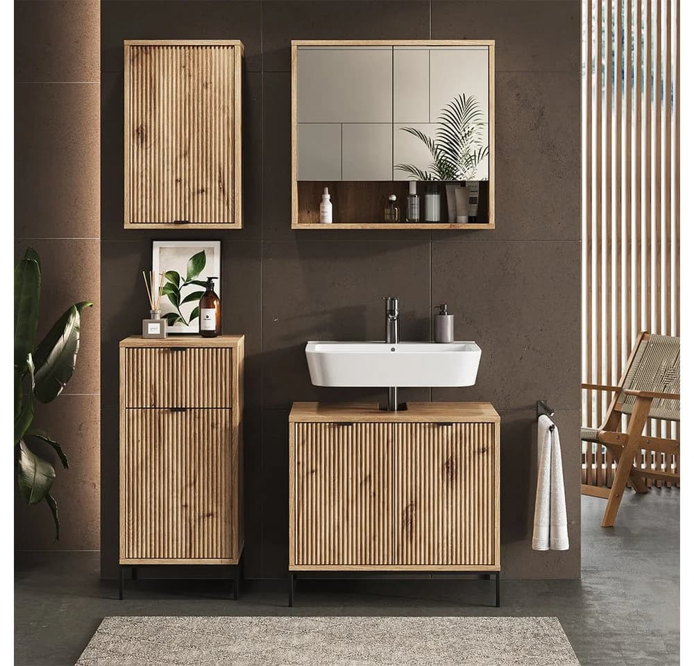 Vicco Hängeschrank Eliza Viking Oak/Sonoma 40x65 cm mit Tür - Bild 5