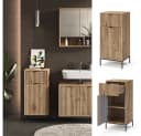 Vicco Midischrank Eliza Viking Oak Modern mit Tür und Schublade Bild 2
