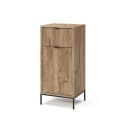 Vicco Midischrank Eliza Viking Oak Modern mit Tür und Schublade Bild 3