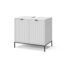 Vicco Waschbeckenunterschrank Eliza Weiß 2 Türen Modern Bild 3