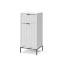 Vicco Midischrank Eliza Weiß mit Tür und Schublade Modern Bild 3