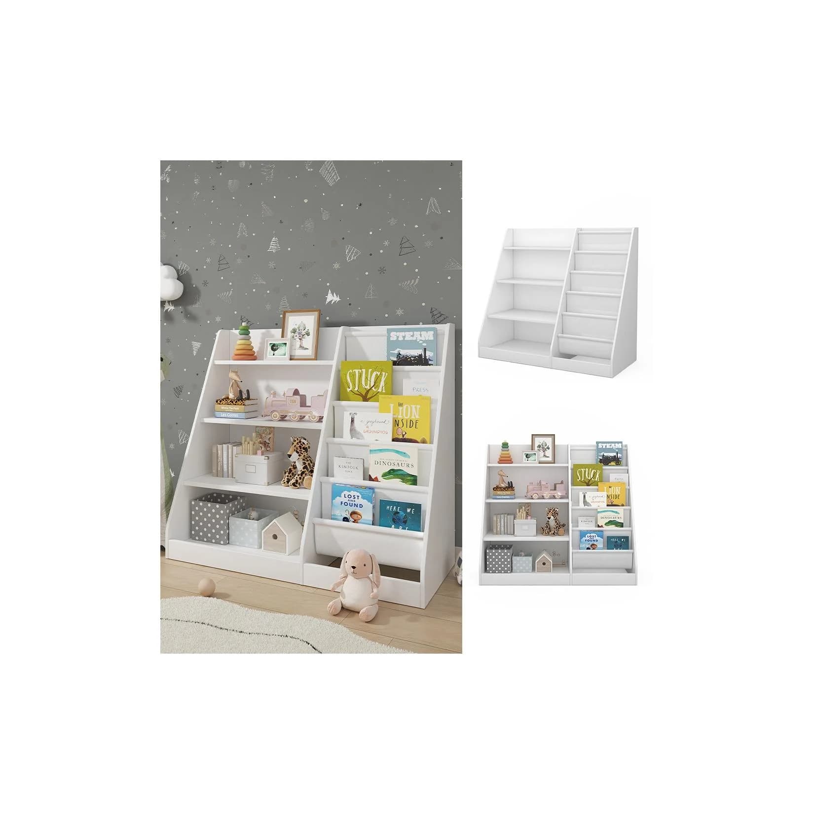 Vicco Bücherregal Conny Weiß Modernes Kinderregal