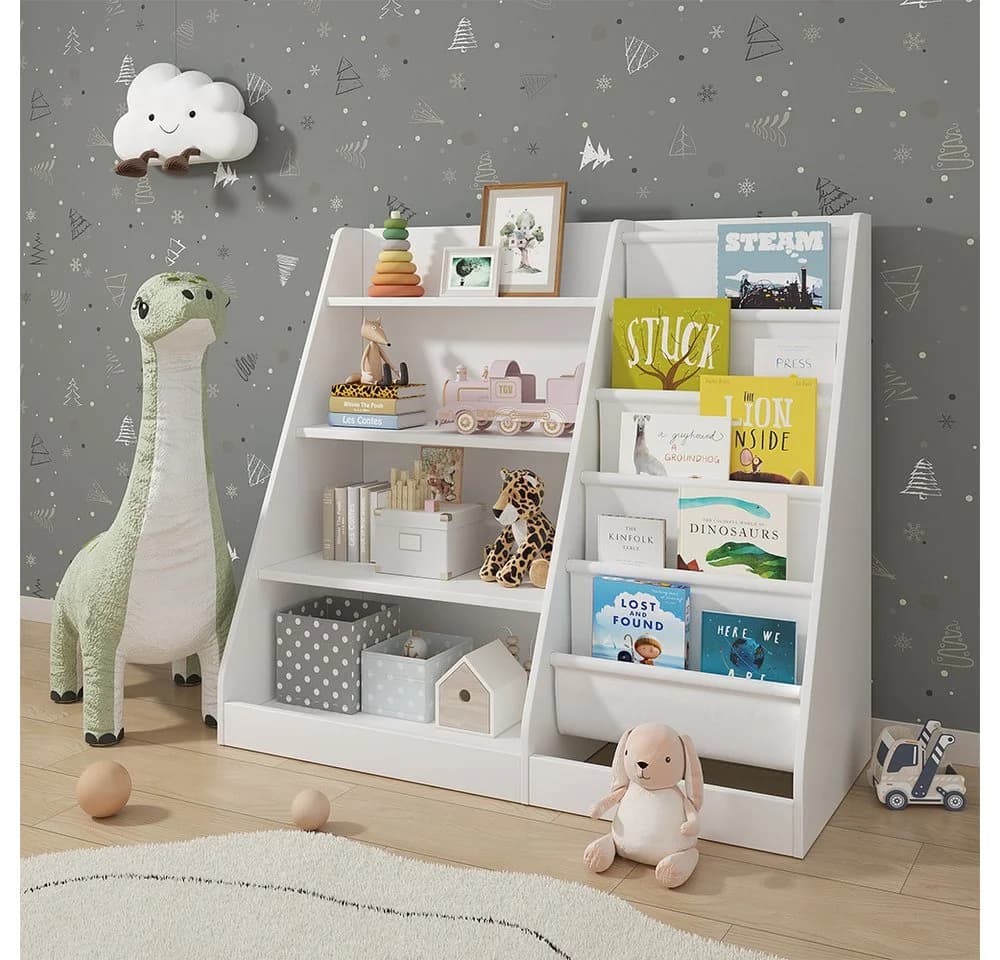 Vicco Bücherregal Conny Weiß Modernes Kinderregal - Bild 5