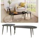 Vicco Couchtisch-Set Manitoba Schwarz Modern Loft-Stil Bild 4