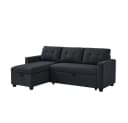 VitaliSpa Ecksofa Campina Anthrazit L-Form mit Schlaffunktion Bild 3