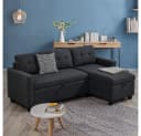 VitaliSpa Ecksofa Campina Anthrazit L-Form mit Schlaffunktion Bild 5