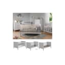 VitaliSpa® Babybett Ajaton Weiß Robust Vielseitig Bild 1