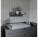 VitaliSpa® Wandregal Ajaton Grau Modernes Kinderzimmerregal Bild 2