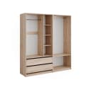 Vicco Kleiderschrank Elmo Sonoma 2-teiliges Garderobenschrank-Set Bild 2