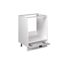 Vicco Herdumbauschrank Fame-Line Weiß Hellblau-Grau gerahmt 60 cm Bild 5