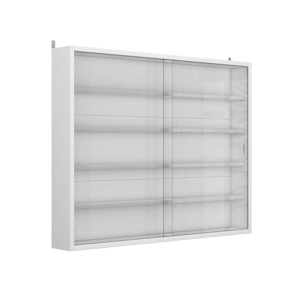 Vicco Hängevitrine Clario Weiß mit 4 Einlegeböden - Bild 2