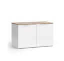 Vicco Kommode Wido Weiß Sonoma 2 Türen Modernes Sideboard Bild 3