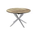 Vicco Esstisch Loyd, Eiche rustikal/Grau, 120 x 76.5 cm ausziehbar Bild 2