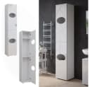 Vicco Hochschrank Irma Weiß Hochglanz Moderner Wäscheschrank Bild 1