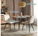 Vicco Pendelleuchte Morten Rattan/Creme Japandi Design Bild 1