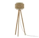Vicco Stehlampe Morten Rattan/Creme Bild 2
