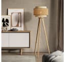 Vicco Stehlampe Morten Rattan/Creme Bild 4