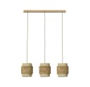 Vicco LED-Hängeleuchte Morten Rattan/Creme Japandi Bild 2
