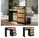 Vicco Schminktisch Sherry Anthrazit/Goldkraft Eiche Bild 1