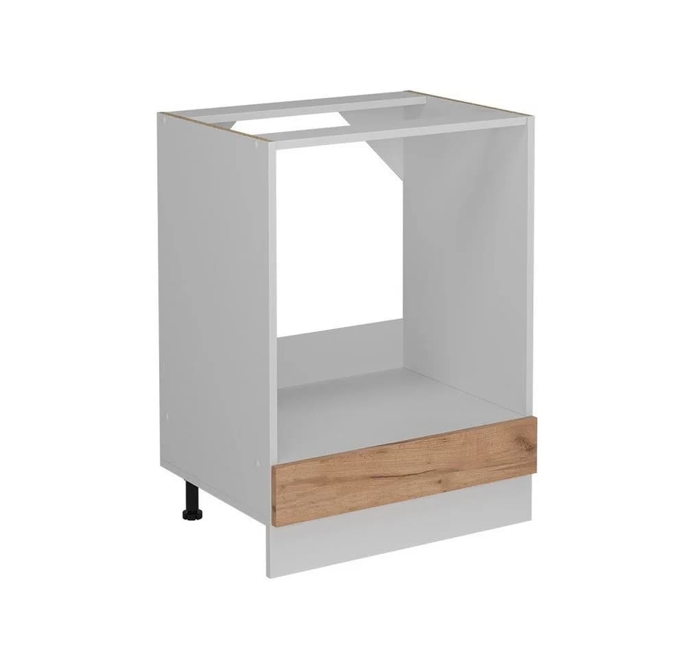 Vicco Herdumbauschrank R-Line Goldkraft Eiche/Weiß 60 cm - Bild 2