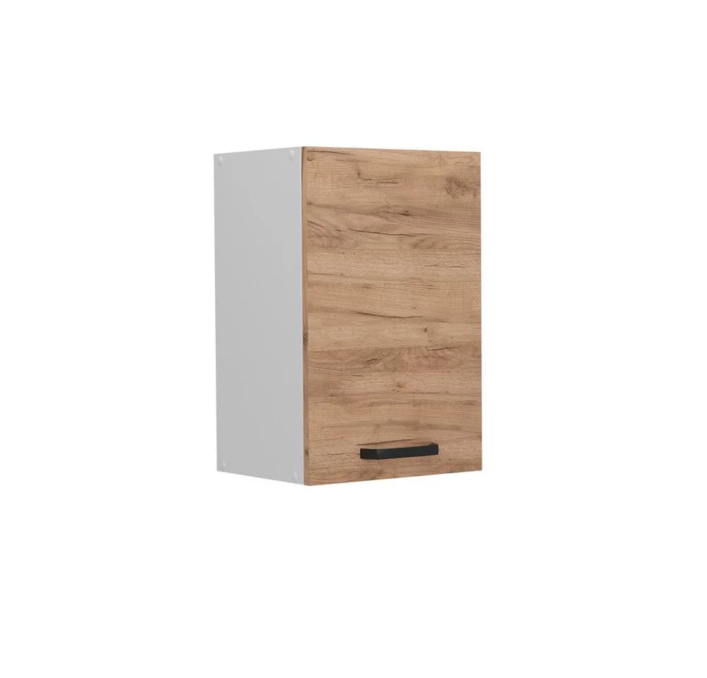 Vicco Hängeschrank R-Line Goldkraft Eiche/Weiß Schwarz - Bild 2