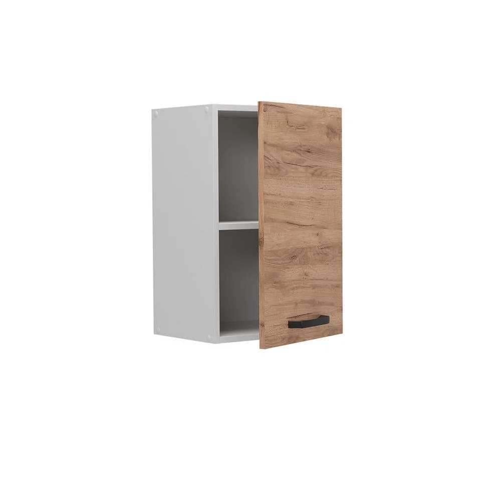 Vicco Hängeschrank R-Line Goldkraft Eiche/Weiß Schwarz - Bild 4
