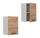 Vicco Hängeschrank R-Line Goldkraft Eiche/Weiß Schwarz Bild 5