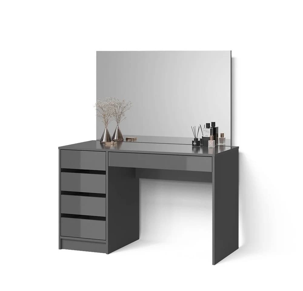 Livinity® Schminktisch Imola Anthrazit 120 cm - Bild 2