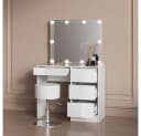 Livinity® Schminktisch Imola Weiß Modern Bild 5