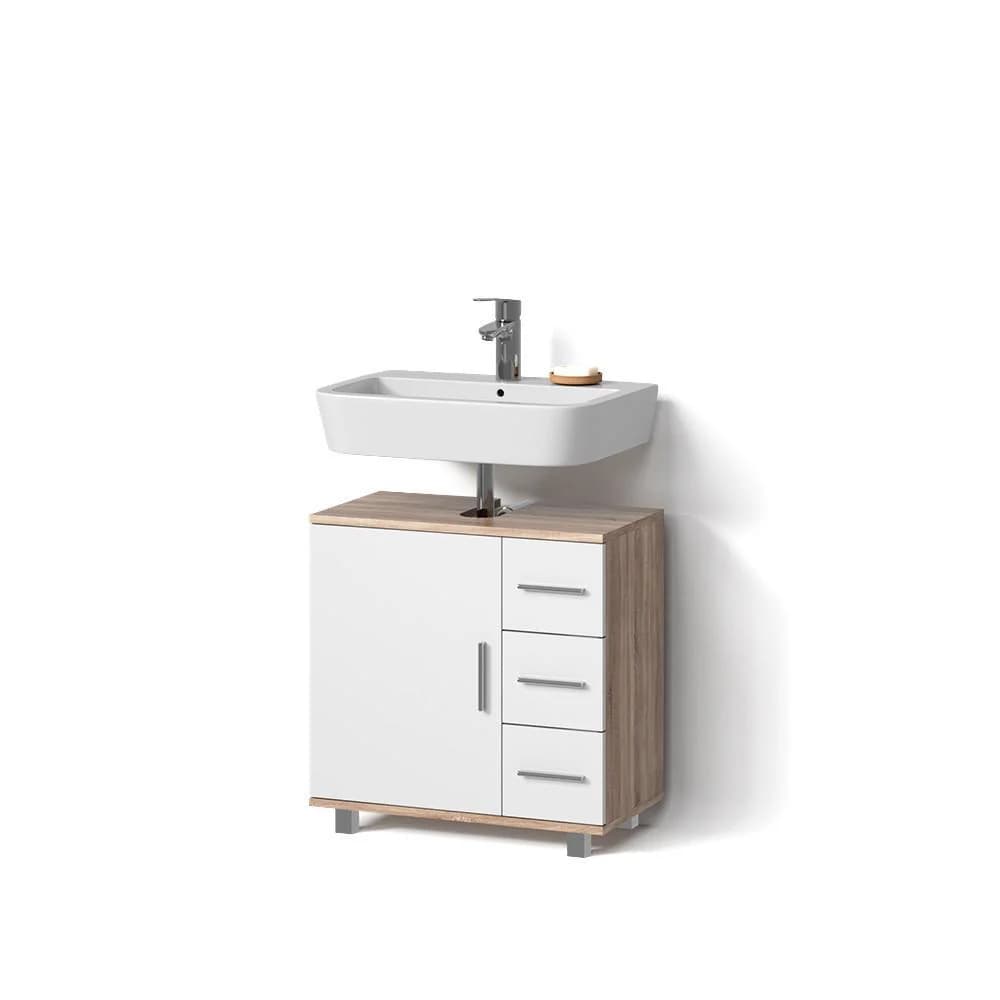 WASCHBECKENUNTERSCHRANK Eisak Sonoma Braun