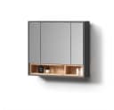 Livinity® Badezimmerspiegelschrank Temo Anthrazit Bild 2