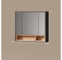Livinity® Badezimmerspiegelschrank Temo Anthrazit Bild 3