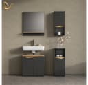 Livinity® Hängeschrank Timavo Anthrazit 30 x 67 cm Bild 1