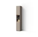 Livinity® Hochschrank Timavo Greige/Grau 30 x 180 cm mit Türen und offenen Fächern Bild 2